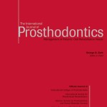 The International Journal of Prosthodontics 1998-2013 Full Issues